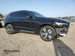 2022 Volvo XC60 Inscription with VIN YV4L12DL6N1981816, listed as a Copart auction lot 48015845 with 43,410 mi miles and Salvage Title. Bid and sale history available at carsss.com. Image 4.