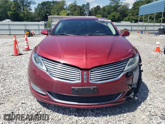 2013 Lincoln MKZ with VIN 3LN6L2GK8DR824415, listed as a Copart auction lot 56383394 with 107,950 mi miles and Salvage Title. Bid and sale history available at DreamBid. Image 5.