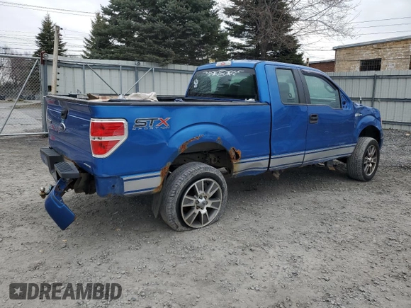 2014 Ford F-150 XL with VIN 1FTFX1EF9EKF67215, listed as a Copart auction lot 51594605 with 184,079 mi miles and Salvage Title. Bid and sale history available at carsss.com. Image 3.