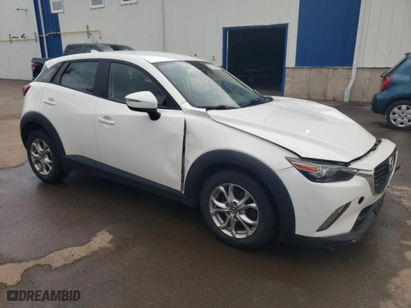 2017 Mazda CX-3 Touring with VIN JM1DKFC73H0144032, listed as a Copart auction lot 72429194 with 182,675 mi miles and Salvage Title. Bid and sale history available at carsss.com. Image 4.