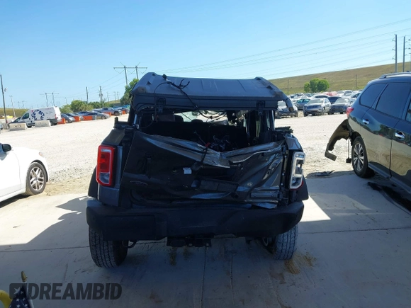 2024 Ford Bronco Big Bend with VIN 1FMDE7BHXRLB02931, listed as a IAAI auction lot 41797355 with 2,582 mi miles and . Bid and sale history available at DreamBid. Image 17.