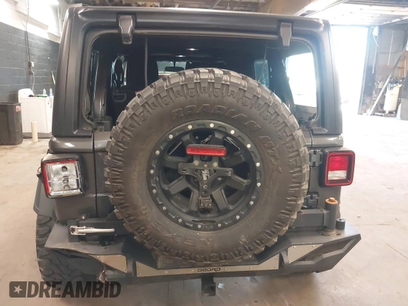 2018 Jeep Wrangler Unlimited Sport S с VIN 1C4HJXDG7JW280918, выставлен на аукционе IAAI как лот 41998831 с пробегом 66 539 миль миль и . История ставок и продаж доступна на DreamBid. Изображение 16.