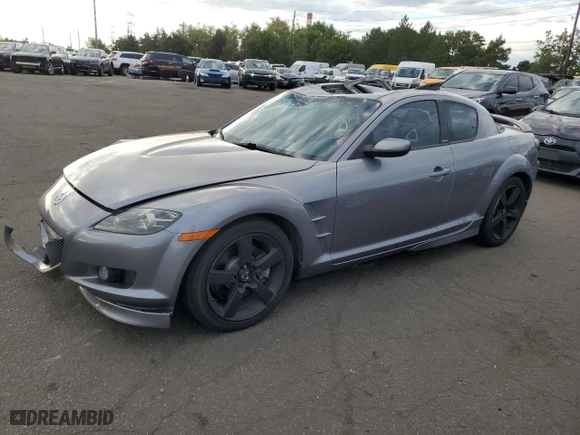 2004 Mazda RX-8 with VIN JM1FE173840137114, listed as a Copart auction lot 67827424 with 62,740 mi miles and Clean Title. Bid and sale history available at carsss.com. Image 1.