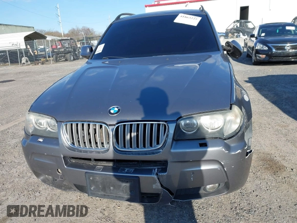 2010 BMW X3 xDrive30i with VIN WBXPC9C49AWJ38453, listed as a IAAI auction lot 41863225 with 1 mi miles. Bid and sale history available at carsss.com. Image 6.