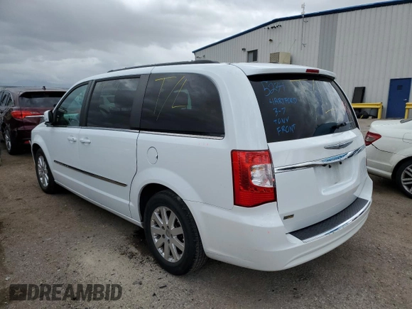 2016 Chrysler Town & Country Touring with VIN 2C4RC1BG4GR296879, listed as a Copart auction lot 47039544 with 93,835 mi miles and Salvage Title. Bid and sale history available at DreamBid. Image 2.