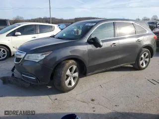 2015 Acura MDX with VIN 5FRYD3H2XFB013782, listed as a Copart auction lot 86213544 with 164,792 mi miles and Salvage Title. Bid and sale history available at carsss.com. Image 1.