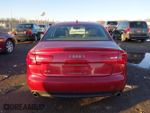 2013 Audi A6 Premium Plus with VIN WAUGFAFC9DN033329, listed as a IAAI auction lot 41768550 with 126,868 mi miles and . Bid and sale history available at DreamBid. Image 17.