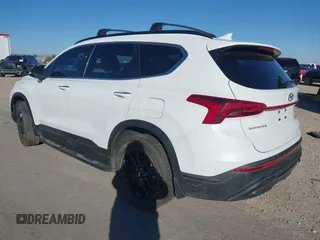 2022 Hyundai Santa Fe XRT with VIN 5NMS6DAJ8NH404970, listed as a IAAI auction lot 40688492 with 21,941 mi miles. Bid and sale history available at carsss.com. Image 3.