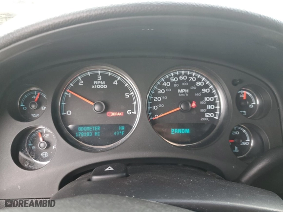 2012 Chevrolet Suburban LTZ with VIN 1GNSKKE71CR181279, listed as a Copart auction lot 46655645 with 178,183 mi miles and Salvage Title. Bid and sale history available at carsss.com. Image 9.