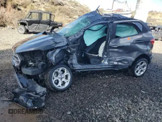2021 Ford EcoSport SE z VIN MAJ6S3GL3MC424739, wystawiony jako Copart lot #51818235 z przebiegiem 50 991 mil mil oraz Szkoda całkowita • Salvage title. Historia ofert i sprzedaży dostępna na DreamBid. Obrazek 1.