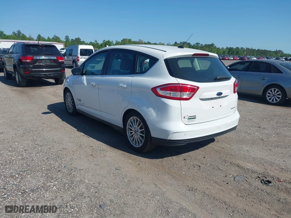 2017 Ford C-Max Energi Titanium with VIN 1FADP5FU9HL111926, listed as a IAAI auction lot 42065792 with 114,265 mi miles. Bid and sale history available at carsss.com. Image 3.