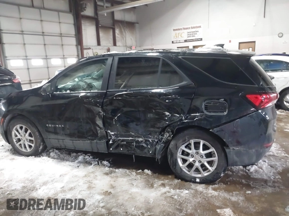 2024 Chevrolet Equinox LS with VIN 3GNAXHEG9RL233161, listed as a IAAI auction lot 41622254 with 16,959 mi miles and . Bid and sale history available at DreamBid. Image 14.