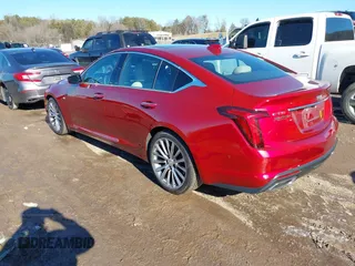 2021 Cadillac CT5 Premium Luxury with VIN 1G6DN5RK8M0117418, listed as a IAAI auction lot 41317069 with 6,982 mi miles and . Bid and sale history available at carsss.com. Image 3.