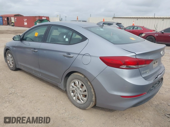 2017 Hyundai Elantra SE z VIN 5NPD74LF7HH150206, wystawiony jako IAAI lot #42382856 z przebiegiem 133 240 mil mil oraz . Historia ofert i sprzedaży dostępna na DreamBid. Obrazek 3.