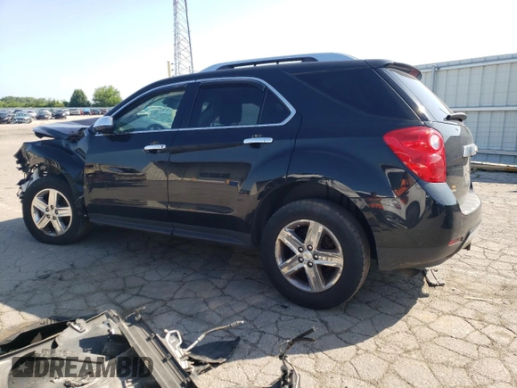 2015 Chevrolet Equinox LTZ with VIN 2GNALDEK5F6207021, listed as a Copart auction lot 59947983 with Not Provided miles and Clean Title. Bid and sale history available at carsss.com. Image 2.