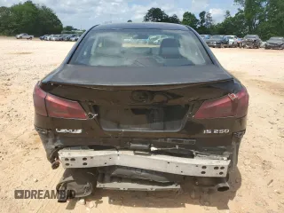 2006 Lexus IS 250 with VIN JTHBK262062006027, listed as a Copart auction lot 52679345 with 232,564 mi miles and Salvage Title. Bid and sale history available at DreamBid. Image 6.