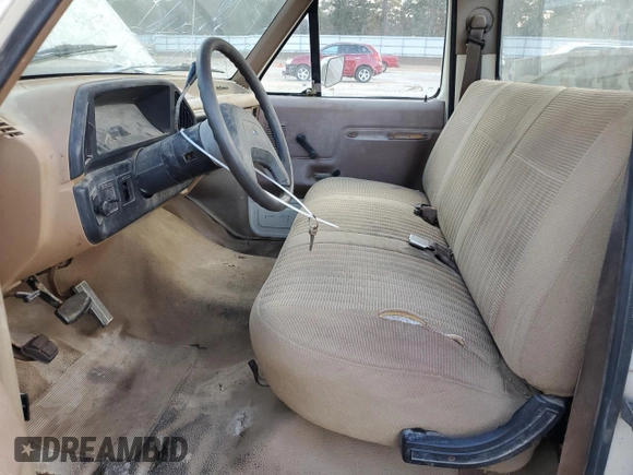 1991 Ford F-150 with VIN 1FTEF15Y1MLA81507, listed as a Copart auction lot 85384864 with 61,702 mi miles and Clean Title. Bid and sale history available at carsss.com. Image 7.