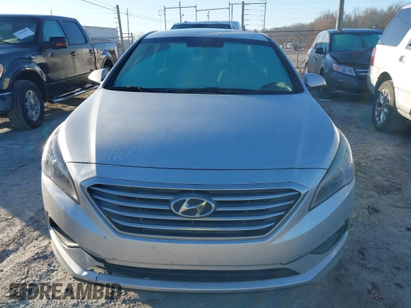 2017 Hyundai Sonata SE with VIN 5NPE24AF6HH446937, listed as a IAAI auction lot 41662562 with 180,436 mi miles. Bid and sale history available at carsss.com. Image 12.