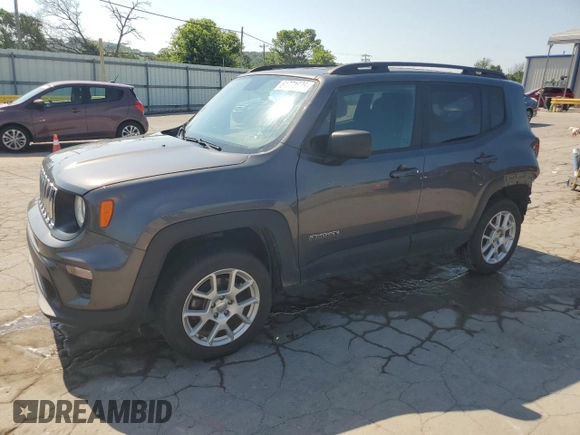 2019 Jeep Renegade Sport with VIN ZACNJBAB5KPJ94808, listed as a Copart auction lot 61771695 with 195,788 mi miles and Salvage title. Bid and sale history available at DreamBid. Image 1.