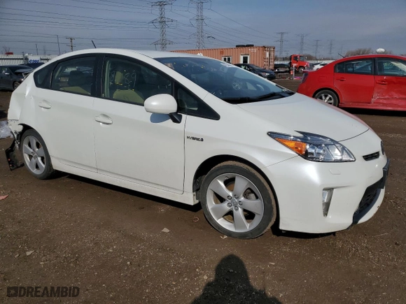 2014 Toyota Prius Four with VIN JTDKN3DU5E1789417, listed as a Copart auction lot 46946305 with 156,216 mi miles and Salvage Title. Bid and sale history available at carsss.com. Image 4.