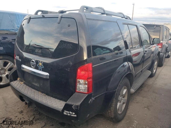 2012 Nissan Pathfinder S with VIN 5N1AR1NB9CC610228, listed as a Copart auction lot 71107974 with 105,960 mi miles and Salvage Title. Bid and sale history available at carsss.com. Image 3.
