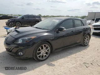 2010 Mazda 3 with VIN JM1BL1H38A1292822, listed as a Copart auction lot 52964455 with 141,008 mi miles and Salvage Title. Bid and sale history available at carsss.com. Image 1.