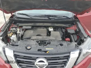 2018 Nissan Pathfinder SV z VIN 5N1DR2MN2JC625200, wystawiony jako Copart lot #58810925 z przebiegiem 69 342 mil mil oraz Szkoda całkowita • Salvage title. Historia ofert i sprzedaży dostępna na DreamBid. Obrazek 12.
