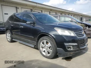 2015 Chevrolet Traverse LTZ with VIN 1GNKVJKD6FJ250045, listed as a Copart auction lot 49405455 with 162,364 mi miles and Non Repairable. Bid and sale history available at DreamBid. Image 4.