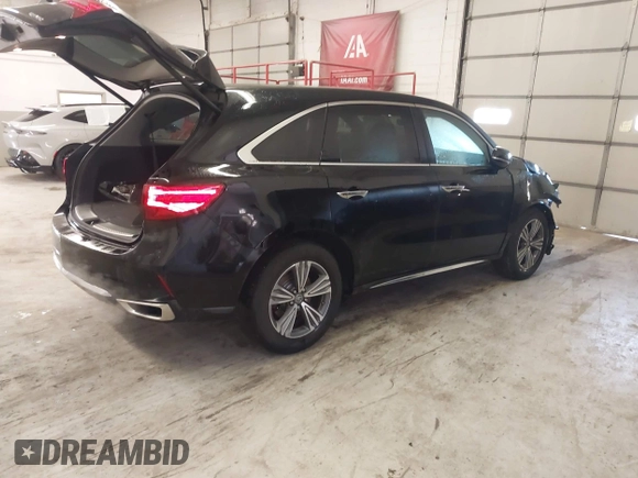 2019 Acura MDX with VIN 5J8YD4H3XKL025908, listed as a IAAI auction lot 41490178 with 82,985 mi miles. Bid and sale history available at carsss.com. Image 4.