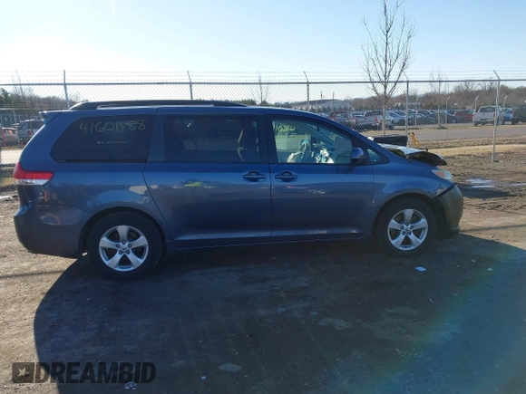 2014 Toyota Sienna LE AAS with VIN 5TDKK3DC4ES514981, listed as a IAAI auction lot 41601188 with 164,963 mi miles and . Bid and sale history available at DreamBid. Image 13.