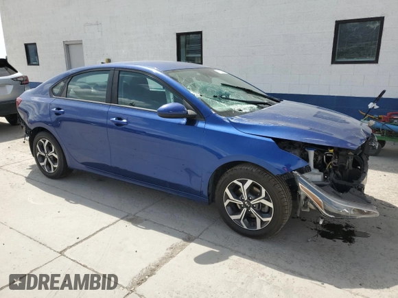 2019 Kia Forte LXS with VIN 3KPF24AD0KE011054, listed as a Copart auction lot 51928455 with 63,155 mi miles and Salvage title. Bid and sale history available at DreamBid. Image 4.