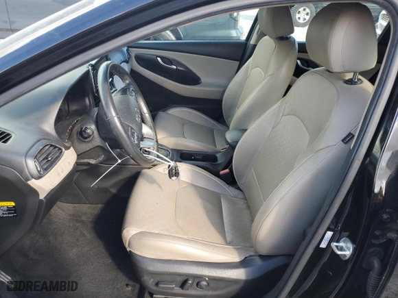 2020 Hyundai Elantra GT with VIN KMHH35LE7LU145575, listed as a Copart auction lot 46369445 with NaN miles and Salvage Title. Bid and sale history available at carsss.com. Image 7.