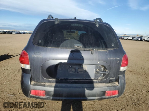 2005 Hyundai Santa Fe GLS with VIN KM8SC73D95U989158, listed as a Copart auction lot 49439485 with 151,332 mi miles and Salvage Title. Bid and sale history available at carsss.com. Image 6.