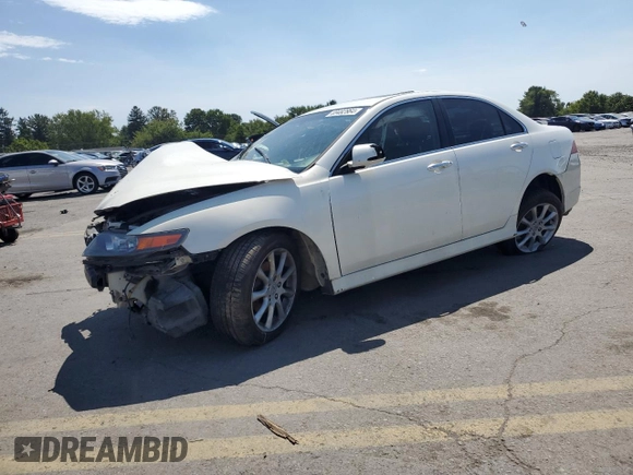2006 Acura TSX Navi with VIN JH4CL96976C022498, listed as a Copart auction lot 69482864 with Not provided miles and Salvage title. Bid and sale history available at DreamBid. Image 1.