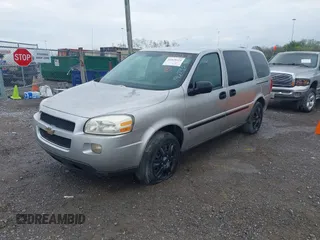 2008 Chevrolet Uplander LS with VIN 1GNDV23W48D196793, listed as a IAAI auction lot 41828528 with 161,169 mi miles and . Bid and sale history available at DreamBid. Image 2.