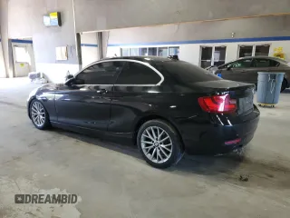 2014 BMW 2 Series 228i with VIN WBA1F5C52EVV99367, listed as a Copart auction lot 57465805 with 113,208 mi miles and Salvage title. Bid and sale history available at DreamBid. Image 2.