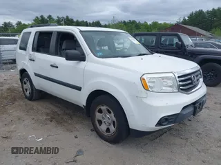 2014 Honda Pilot LX with VIN 5FNYF3H24EB004215, listed as a IAAI auction lot 42298803 with 102,219 mi miles and . Bid and sale history available at DreamBid. Image 1.