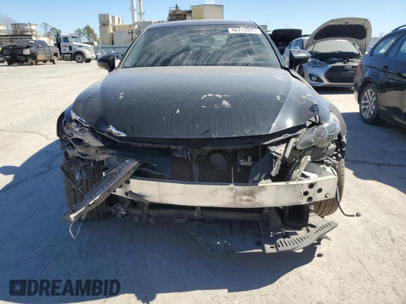2016 Lexus IS with VIN JTHBE1D2XG5024667, listed as a Copart auction lot 46713745 with 115,178 mi miles and Salvage Title. Bid and sale history available at carsss.com. Image 5.