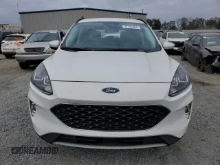 2021 Ford Escape SEL with VIN 1FMCU9H9XMUA23479, listed as a Copart auction lot 77737584 with 54,705 mi miles and Salvage Title. Bid and sale history available at DreamBid. Image 5.