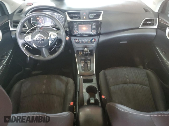 2017 Nissan Sentra SV with VIN 3N1AB7AP1HL693648, listed as a Copart auction lot 62637355 with 156,252 mi miles and Salvage title. Bid and sale history available at DreamBid. Image 8.