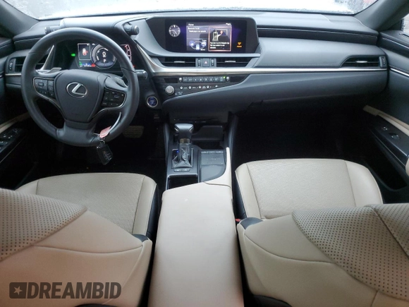 2021 Lexus ES with VIN 58ACA1C11MU012343, listed as a Copart auction lot 43613565 with 41,160 mi miles and Salvage Title. Bid and sale history available at carsss.com. Image 8.