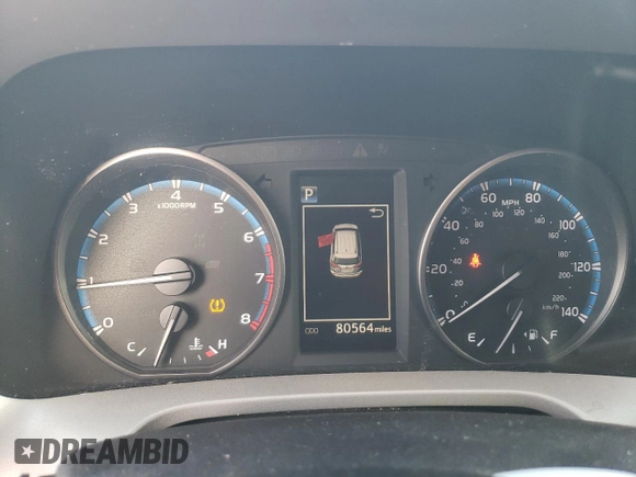 2018 Toyota RAV4 LE with VIN 2T3BFREV4JW699534, listed as a Copart auction lot 87269814 with 80,564 mi miles and Salvage Title. Bid and sale history available at carsss.com. Image 9.