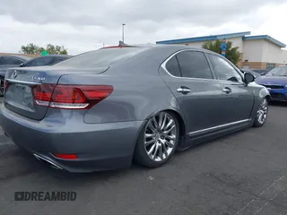 2013 Lexus LS 460 with VIN JTHBL5EF4D5124192, listed as a IAAI auction lot 42117321 with 177,989 mi miles and . Bid and sale history available at DreamBid. Image 4.
