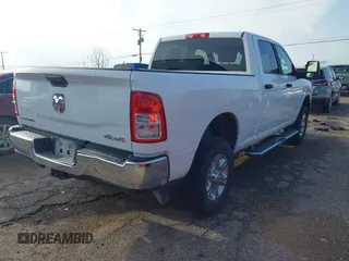 2024 Ram 2500 Big Horn with VIN 3C6UR5DLXRG296296, listed as a IAAI auction lot 42460247 with 56,093 mi miles and . Bid and sale history available at DreamBid. Image 4.