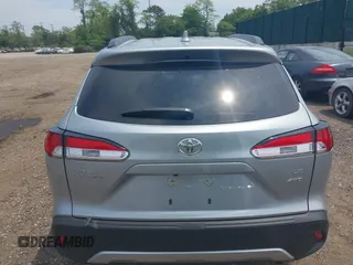 2024 Toyota Corolla Cross LE with VIN 7MUBAABGXRV110138, listed as a IAAI auction lot 42434214 with 8,185 mi miles and . Bid and sale history available at DreamBid. Image 16.