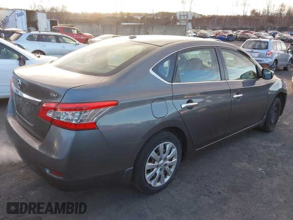 2015 Nissan Sentra SV with VIN 3N1AB7AP6FL645155, listed as a IAAI auction lot 41299721 with 203,064 mi miles and . Bid and sale history available at DreamBid. Image 4.