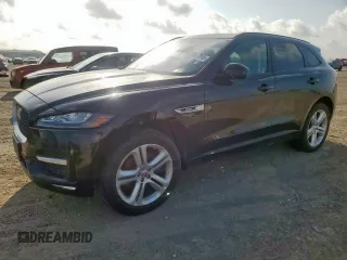 2017 Jaguar F-Pace 35t R-Sport with VIN SADCL2BV8HA064015, listed as a Copart auction lot 59967095 with 115,806 mi miles and Clean title. Bid and sale history available at DreamBid. Image 1.