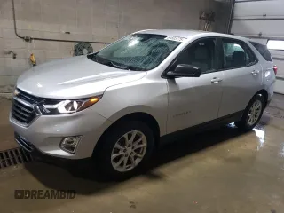 2021 Chevrolet Equinox LS with VIN 3GNAXHEV4MS182097, listed as a Copart auction lot 64883775 with 63,260 mi miles and Clean title. Bid and sale history available at DreamBid. Image 1.