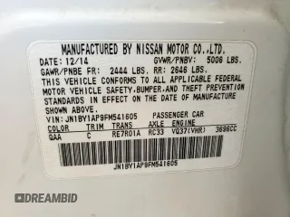 2015 Infiniti Q70 z VIN JN1BY1AP9FM541605, wystawiony jako Copart lot #59394525 z przebiegiem 164 327 mil mil oraz Szkoda całkowita • Salvage title. Historia ofert i sprzedaży dostępna na DreamBid. Obrazek 12.