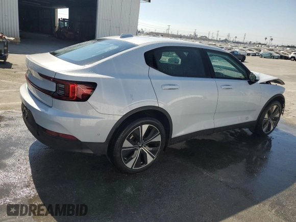 2023 Polestar 2 z VIN YSMEG3KA7PL144876, wystawiony jako Copart lot #71388964 z przebiegiem 32 091 mil mil oraz Tytuł czysty. Historia ofert i sprzedaży dostępna na DreamBid. Obrazek 3.